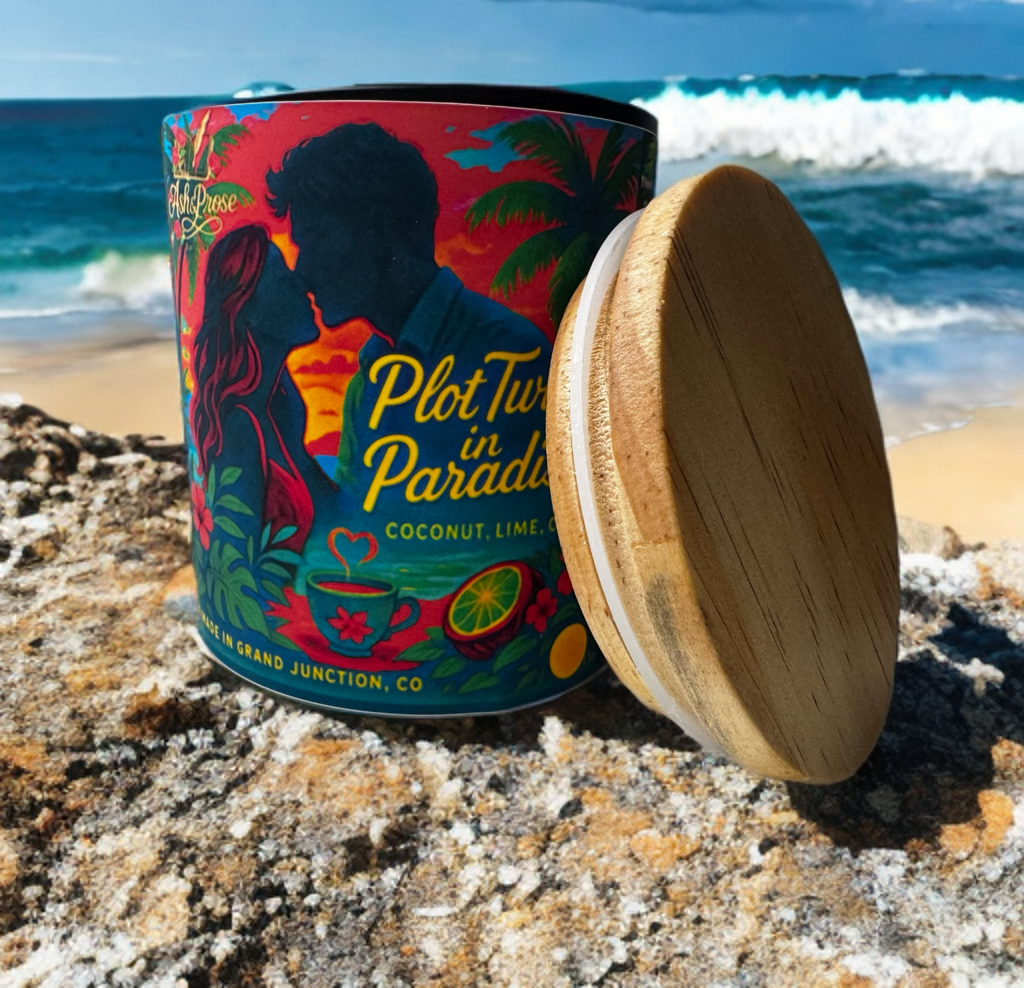 Plot Twist in Paradise | Second Chance Romance Candle