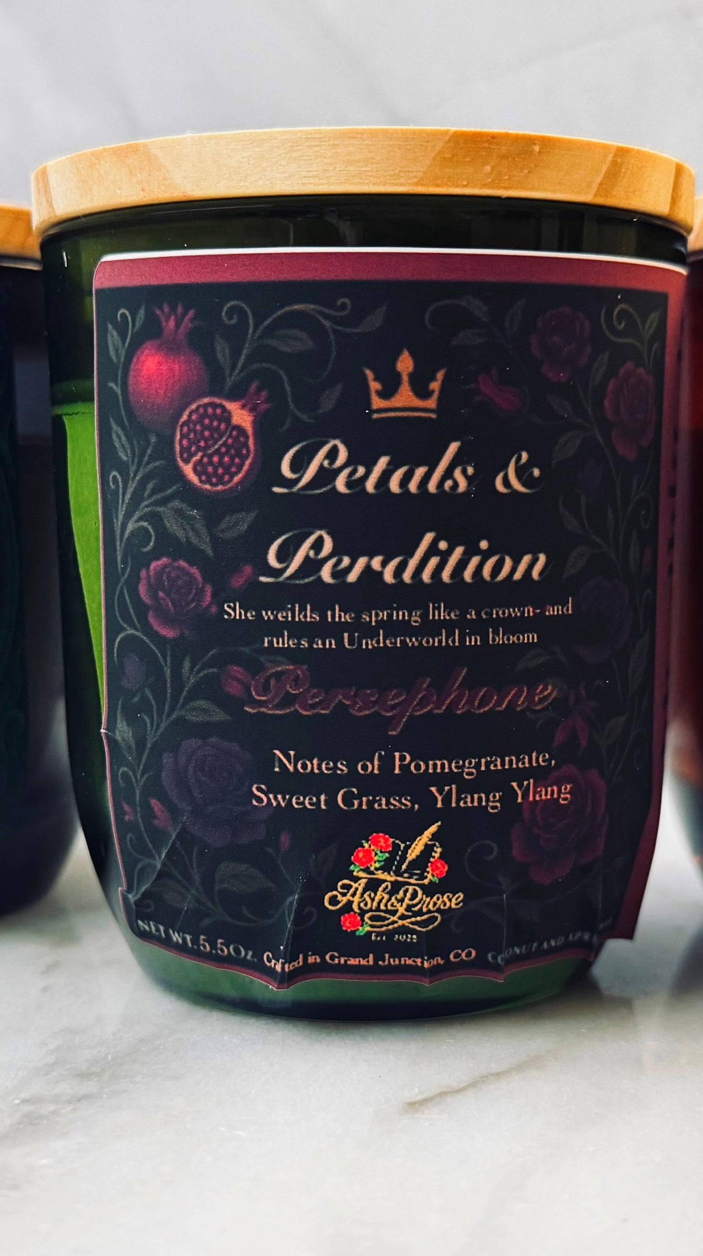Petals & Perdition | Persephone Candle