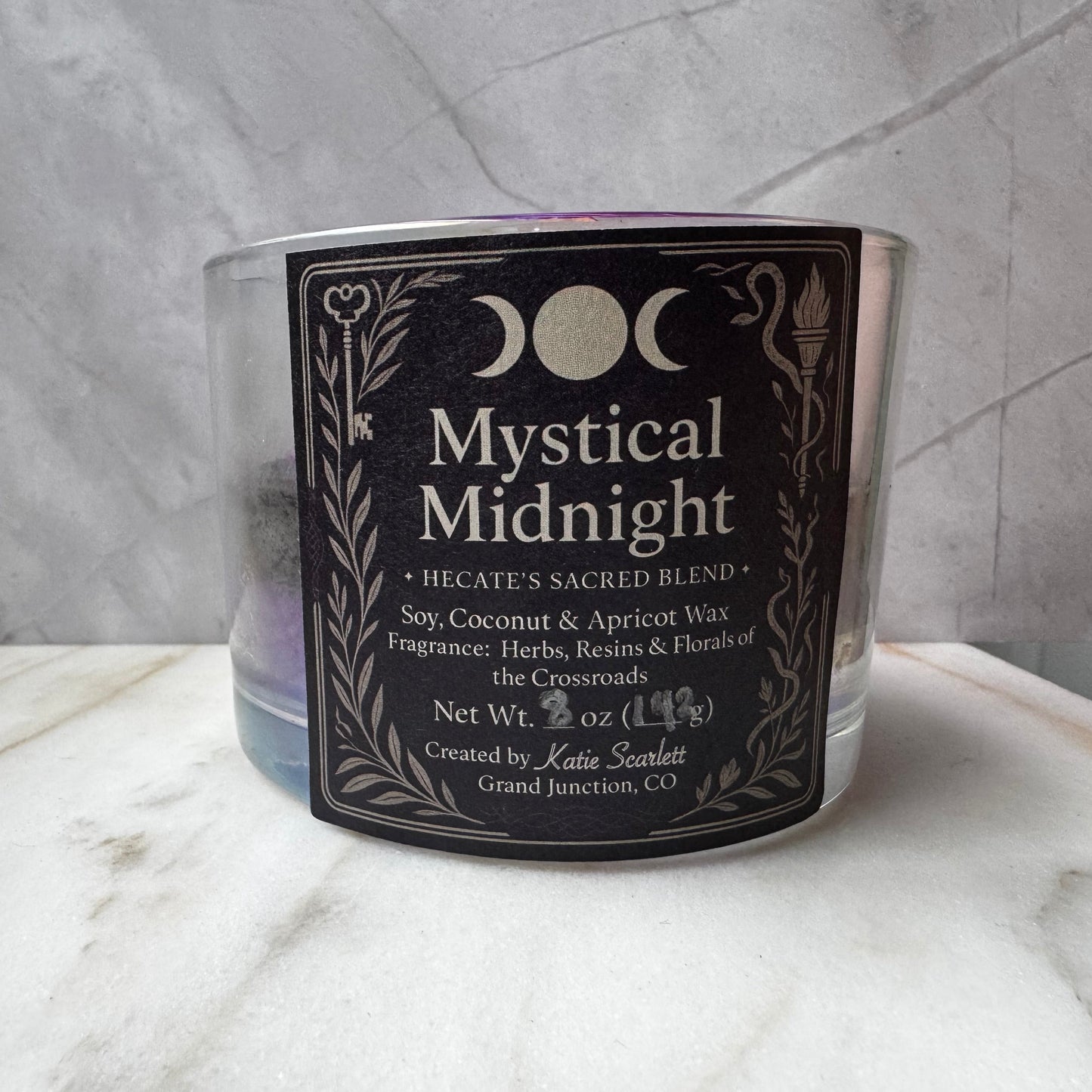 Mystical Midnight | Hecate Witchcraft Candle