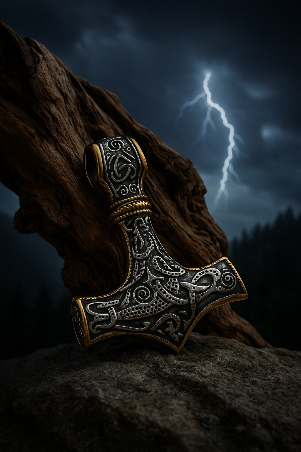 Thor's Stormforged Saga | Norse Mythology Gifts & Decor