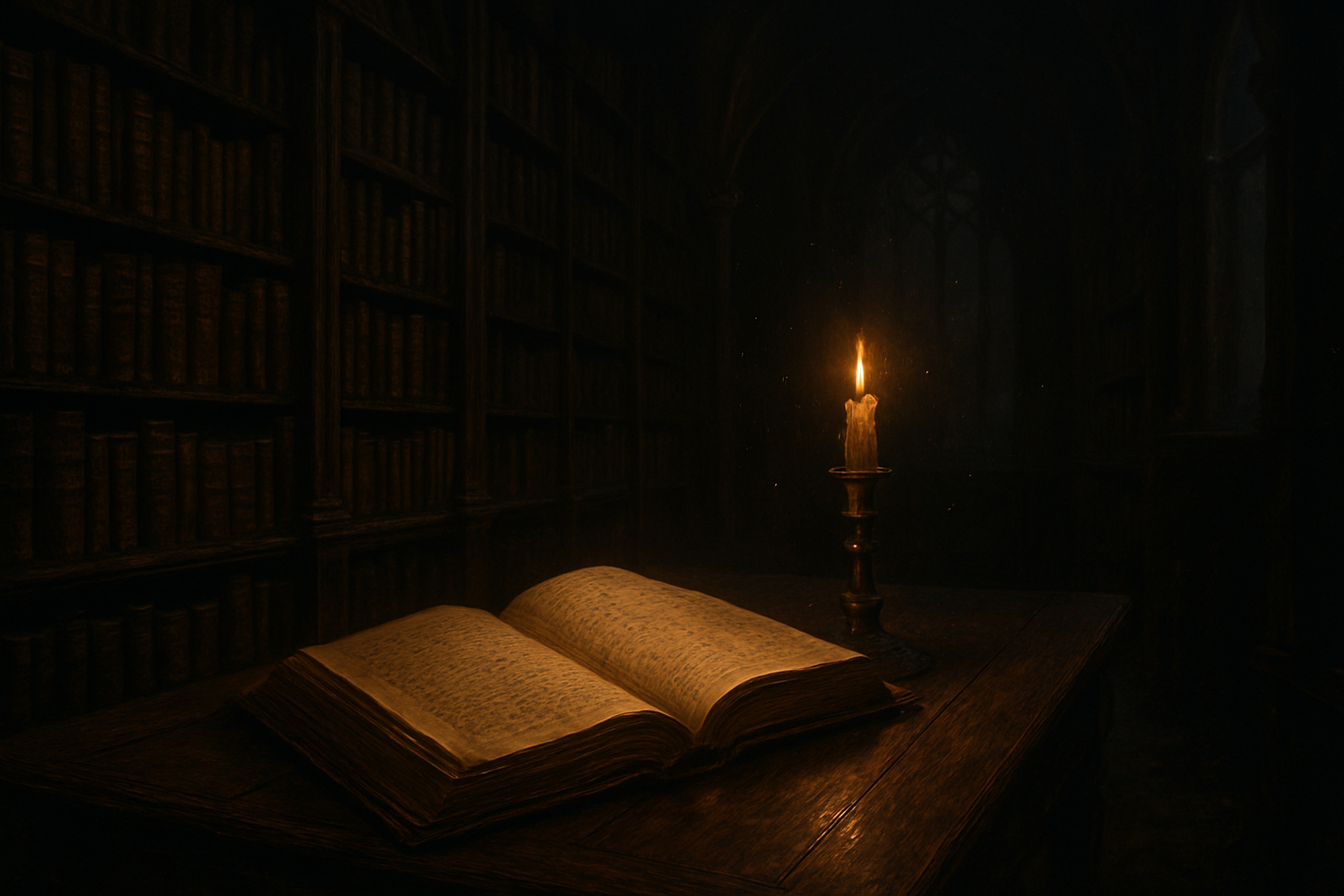 Blackwood Library | Gothic & Dark Academia Candles
