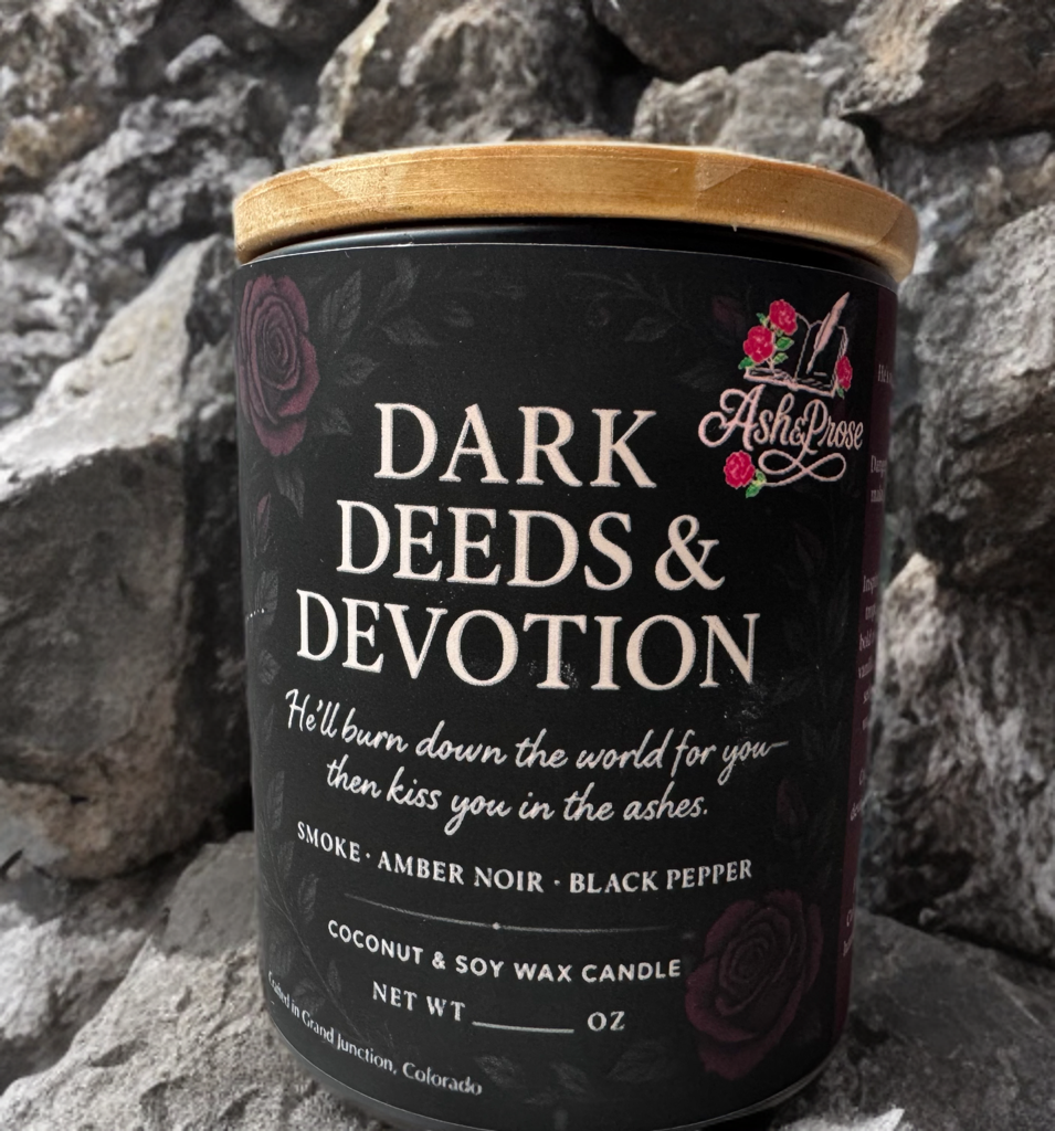 Dark Deeds & Devotion | Dark Romance Candle
