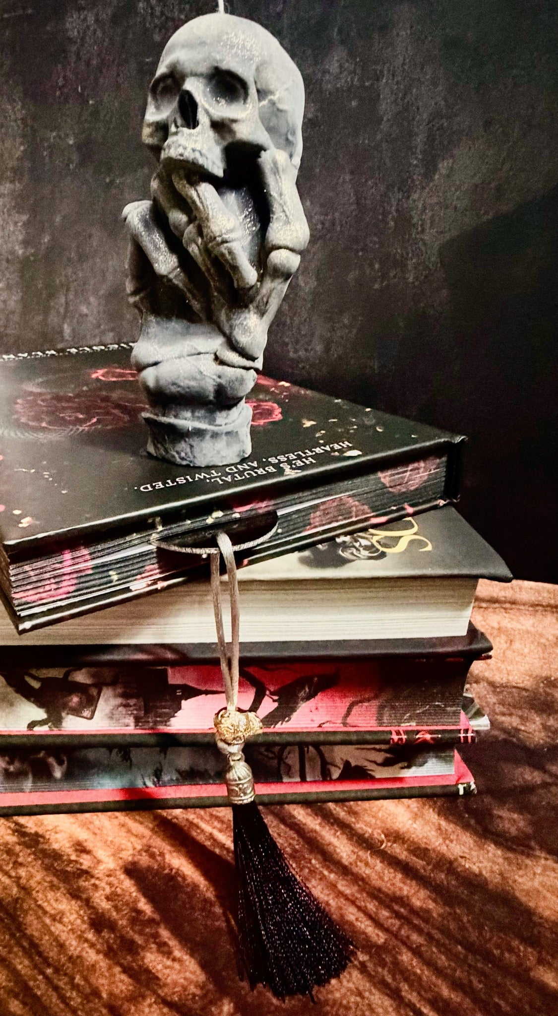 "You Had Me At Trigger Warning" | Dark Romance Bookmark