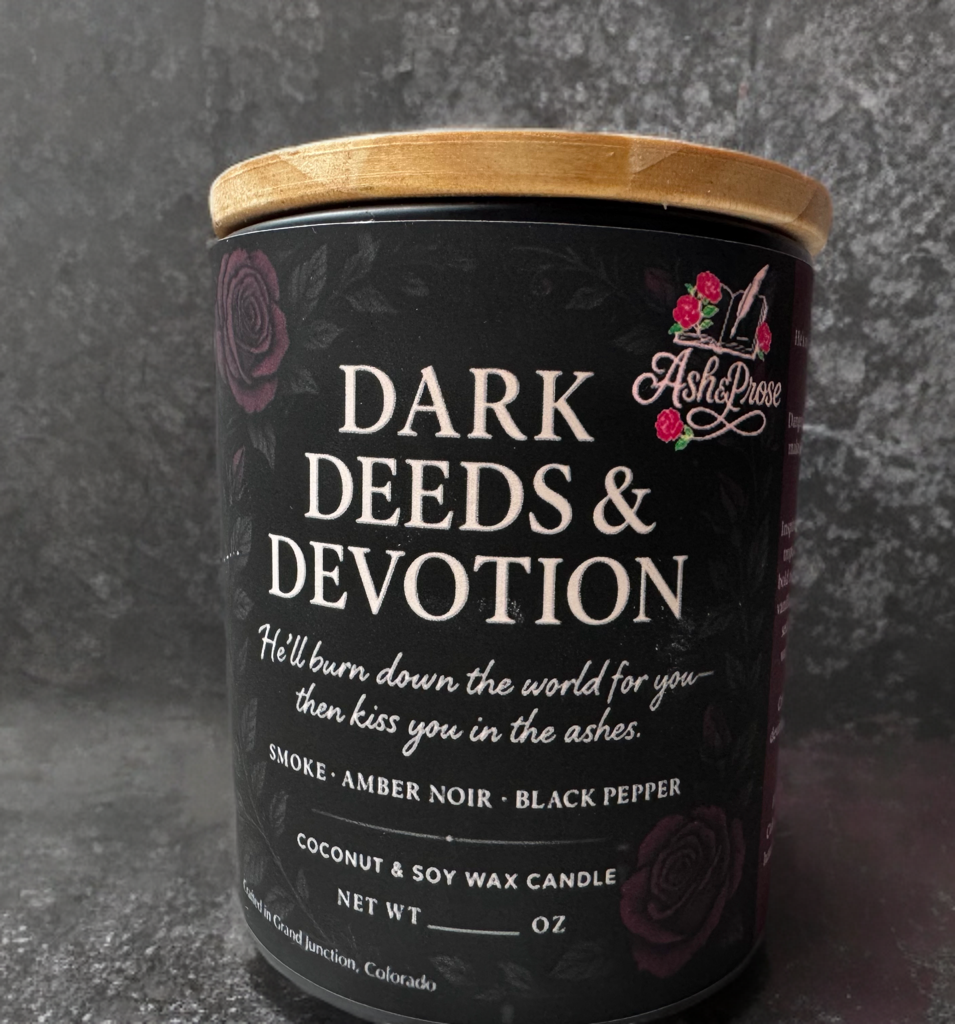 Dark Deeds & Devotion | Dark Romance Candle