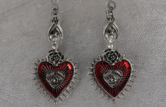 Sacred Heart's Promise | Sacred Heart Earrings