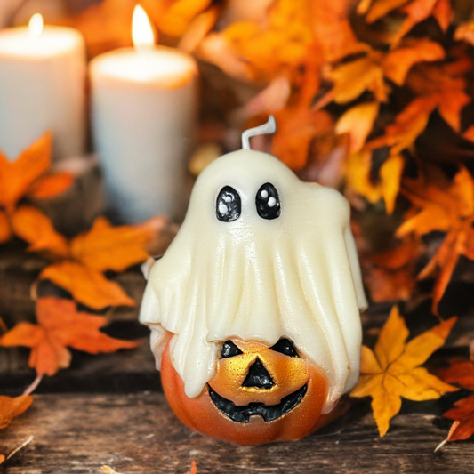 Phantom’s Pumpkin: Ghost Candle