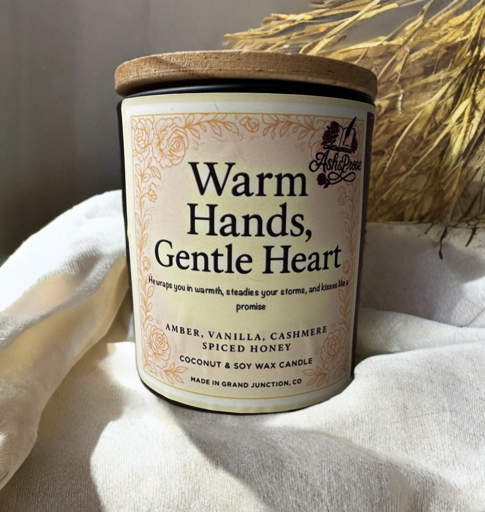 Warm Hands, Gentle Heart | Golden Retriever Trope Candle