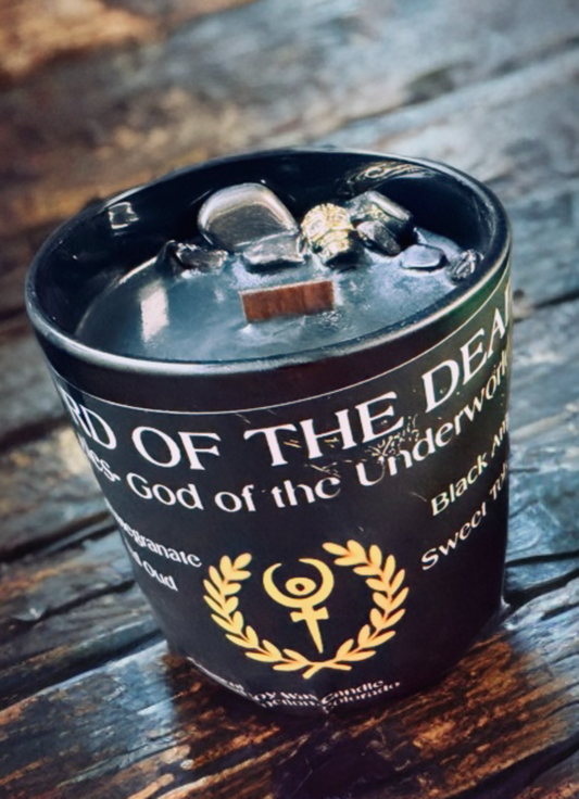 Hades "Lord of the Dead" Candle | Gothic Mythology & Opulent Scent