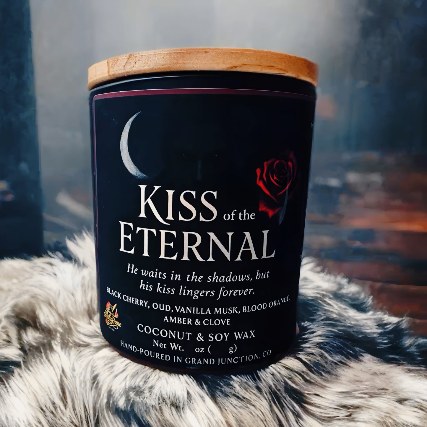 Kiss of the Eternal | Vampire Romance Candle