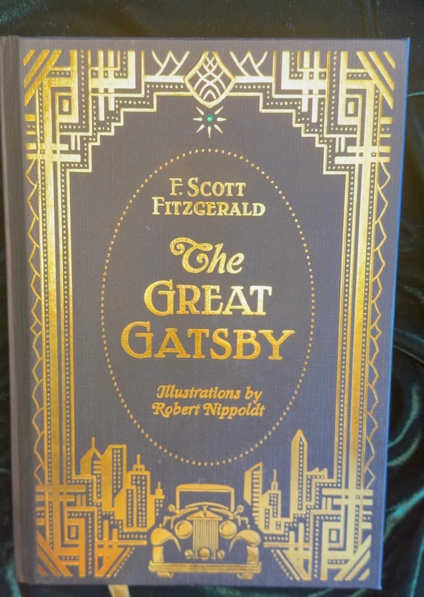 Gatsby Gift Set | Art Deco Book, Candle & Cocktail Kit