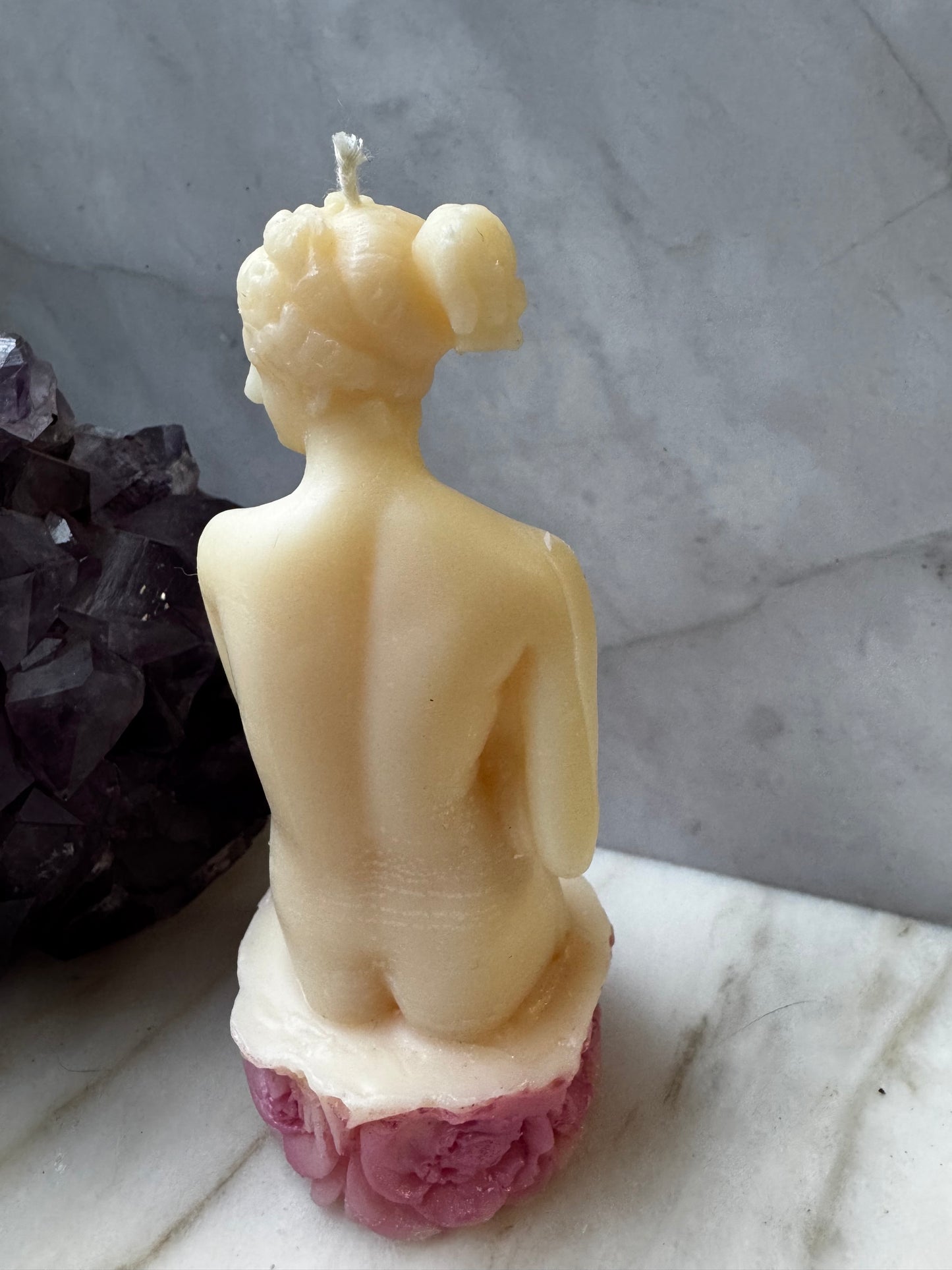 Venus Pillar Candle | Sculptural Goddess Candle