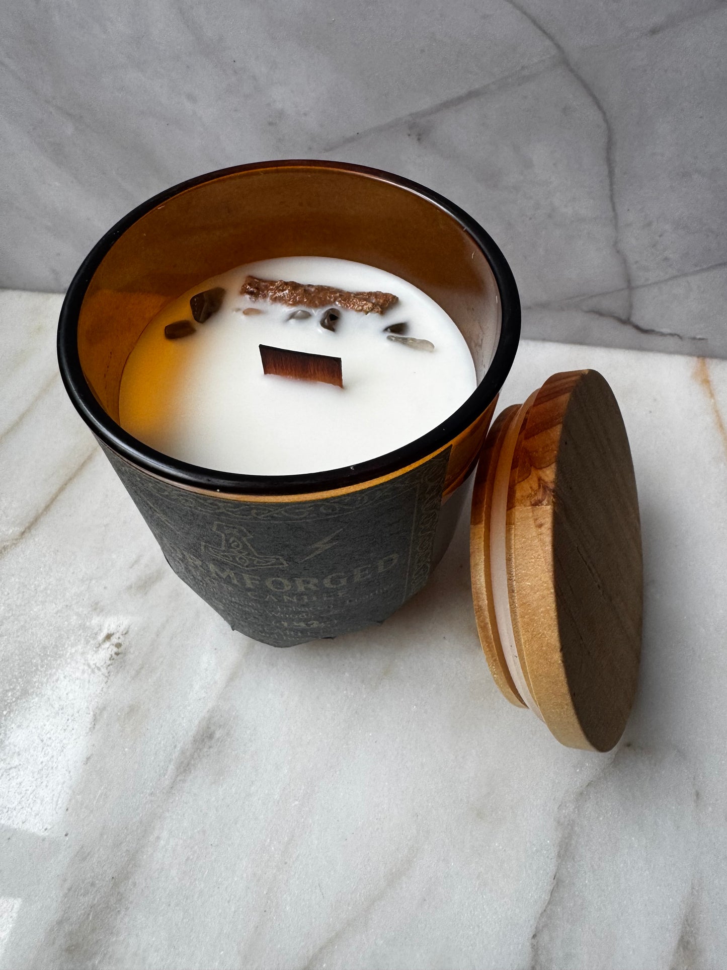Stormforged: Thor Norse Mythology Candle Candle