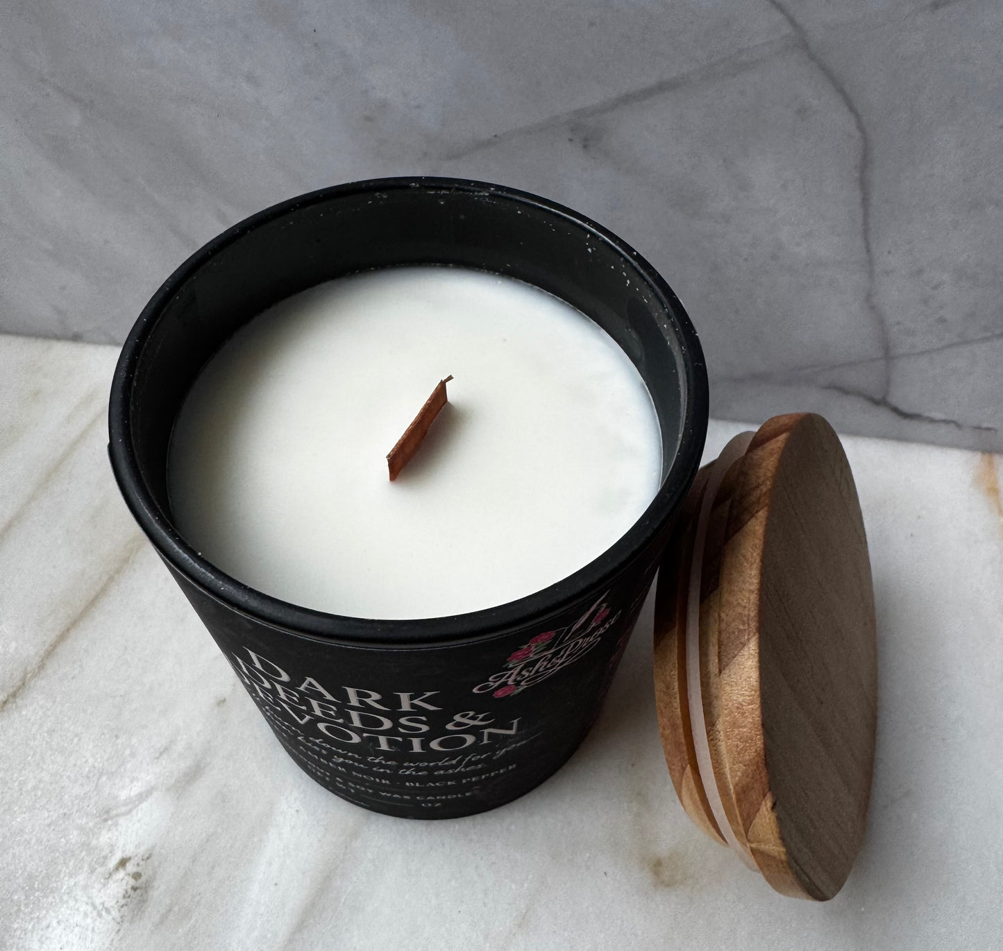 Dark Deeds & Devotion | Dark Romance Candle