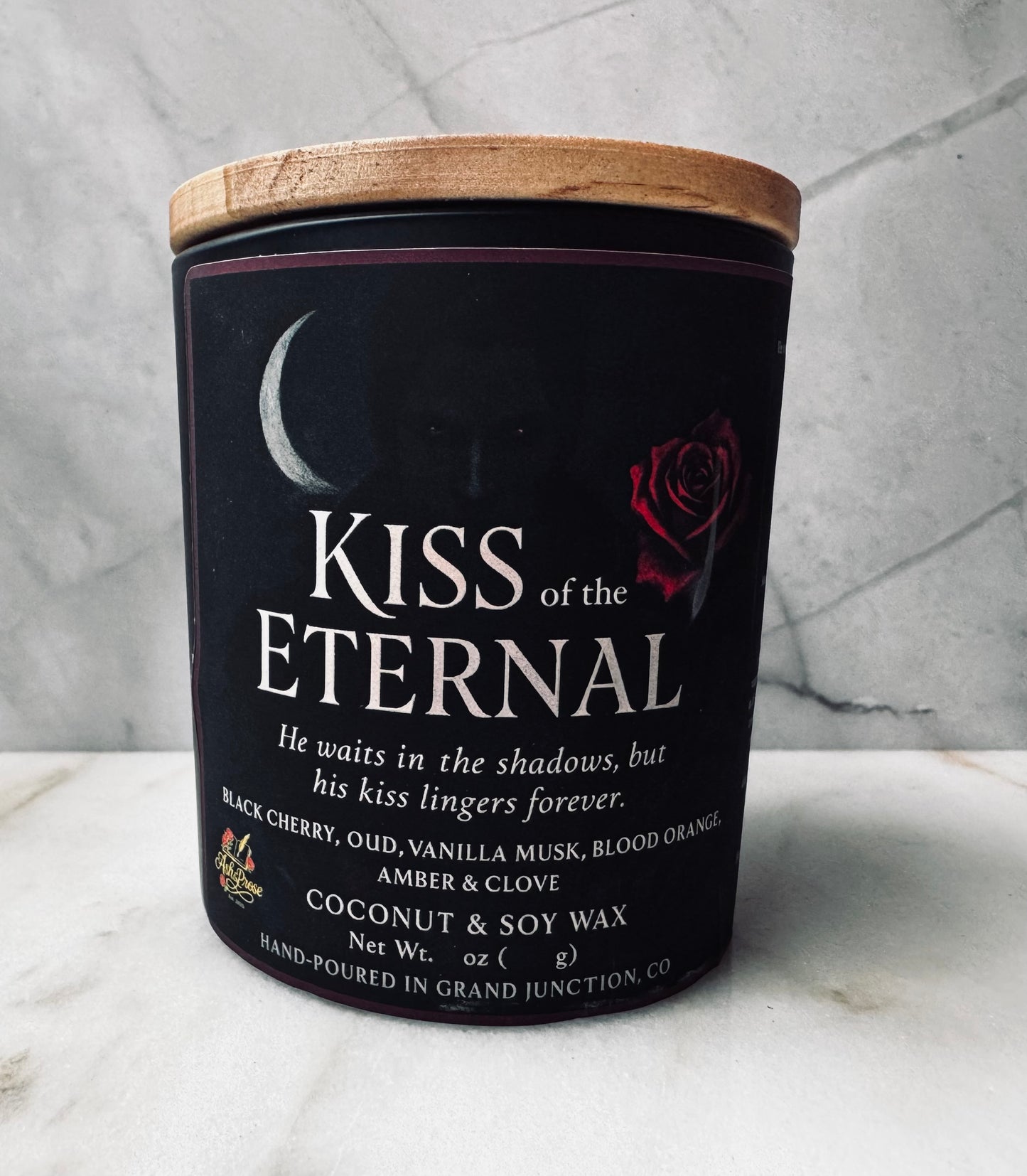Kiss of the Eternal | Vampire Romance Candle