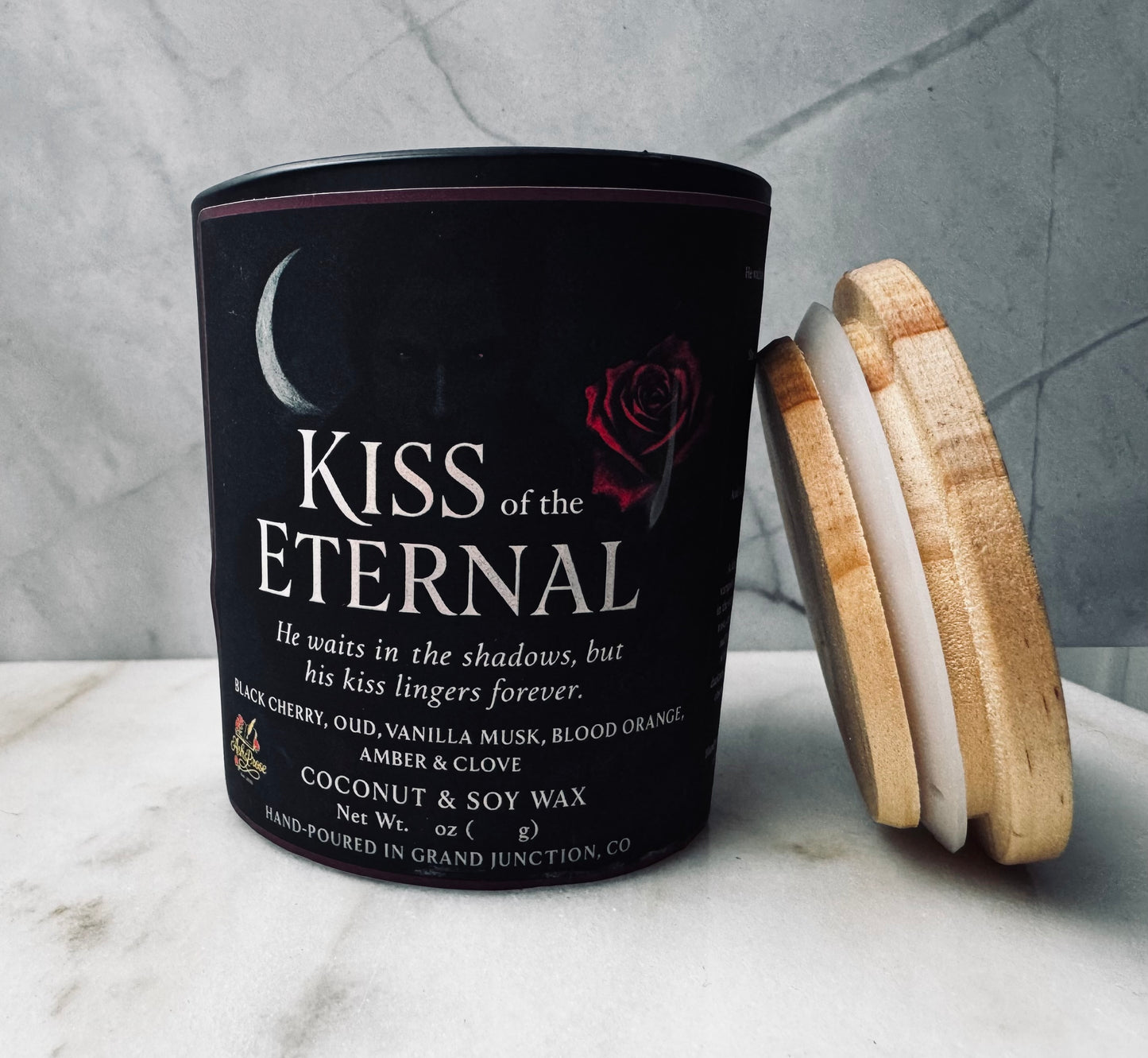Kiss of the Eternal | Vampire Romance Candle