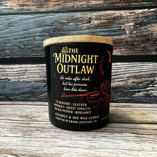 The Midnight Outlaw: A Cowboy Romance Candle