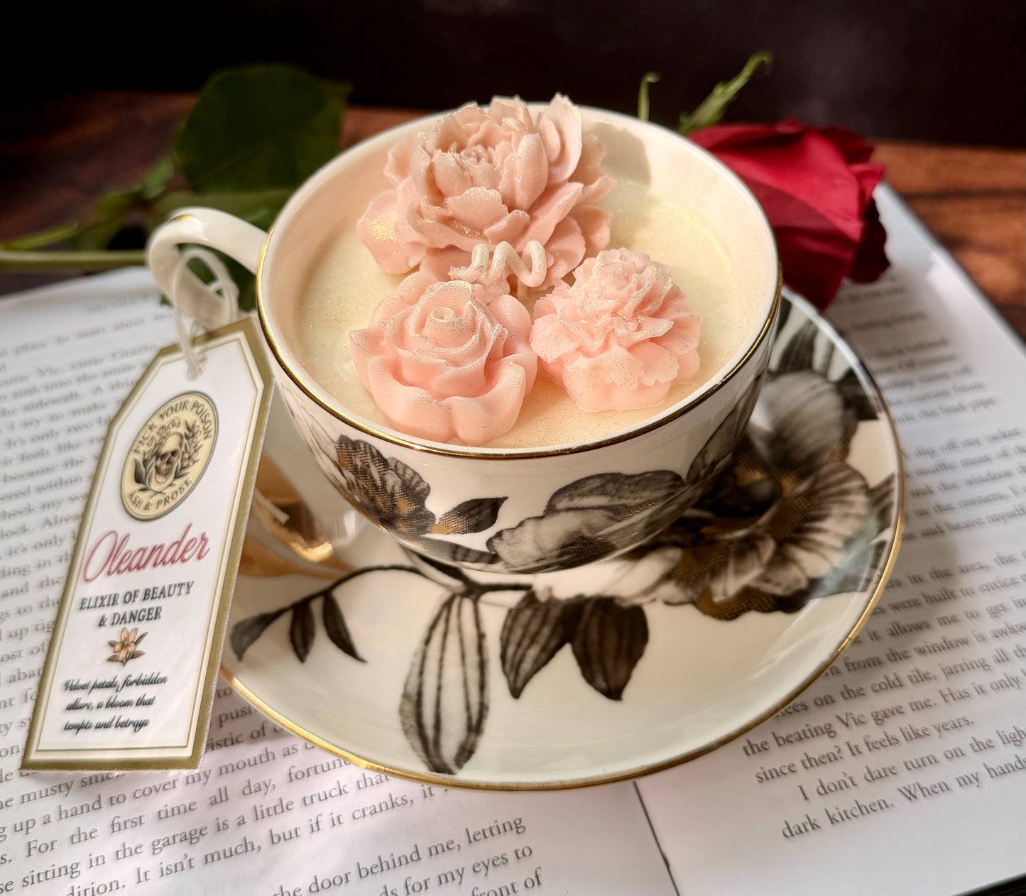 The Oleander "Pick Your Poison" Candle: The Poisoned Bloom