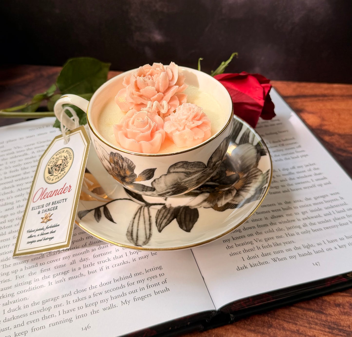 The Oleander "Pick Your Poison" Candle: The Poisoned Bloom